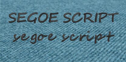 SEGOE SCRIPT